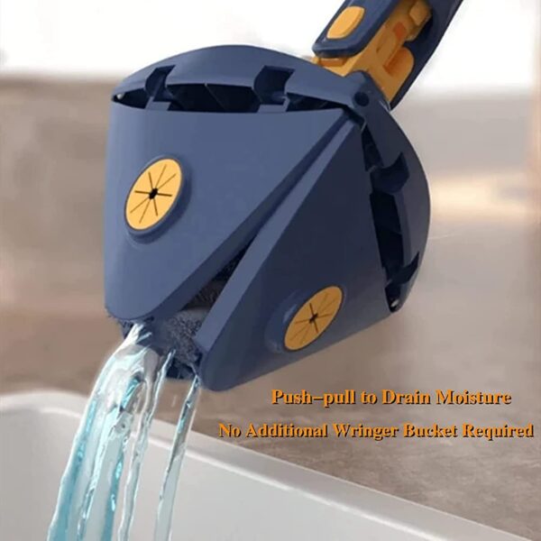 ⁦360 Degree Rotatable Adjustable Cleaning Mop مساحة موب دوارة 360⁩ - الصورة ⁦3⁩
