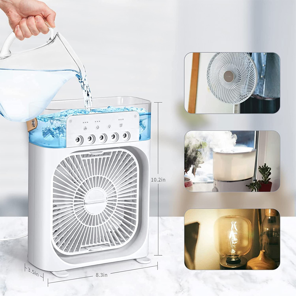 Portable Air Conditioner Fan - مروحة مكيف الهواء المحمولة - الصورة 3