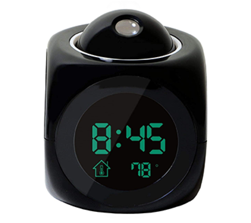 ساعة المنبه الرقمية متعددة الوظائف بشاشة ال سي دي