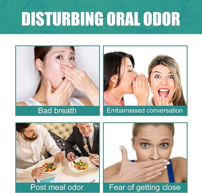 قطرات علاج رائحة الفم الكريهة - الصورة 2
