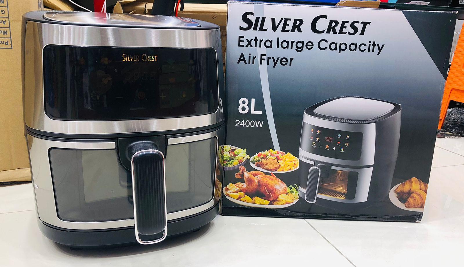 مقلاة الهواء سيلفركريست8 لتر