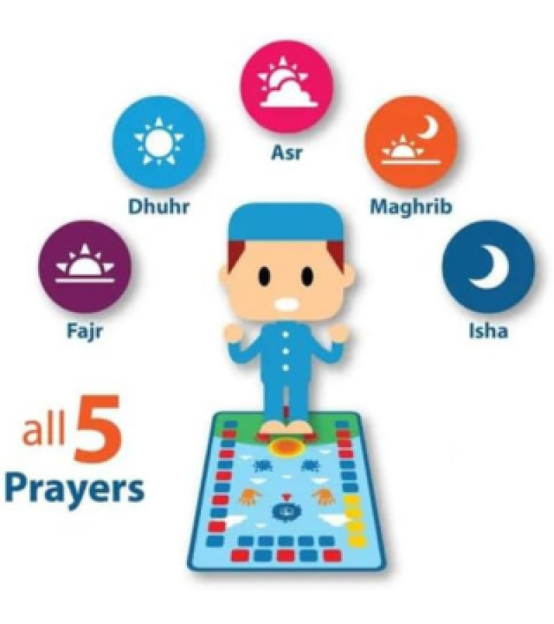 سجادة صلاة ذكية تعليمية للأطفال: متعة وتعلم في آن واحد - الصورة 5