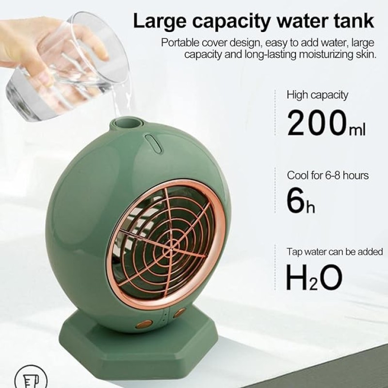 مراجعة مروحة محمولة مع بخاخ ماء: حلول الانتعاش المتكاملة لأيام الصيف - الصورة 5