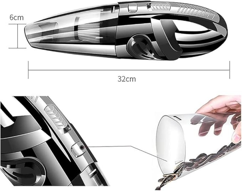 مكنسة كهربائية محمولة للسيارة لاسلكية: الراحة مع الأداء العالي - الصورة 8