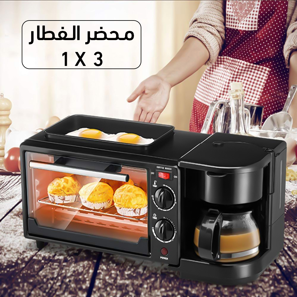 ماكينة الإفطار بالفرن الكهربائي: حلك الأمثل لتحضير وجبات الإفطار بسهولة - الصورة 4