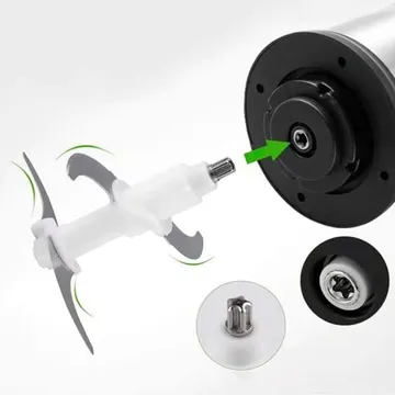 مفرمة اللحوم الكهربائية من الستانلس ستيل 8 لتر - الصورة 3